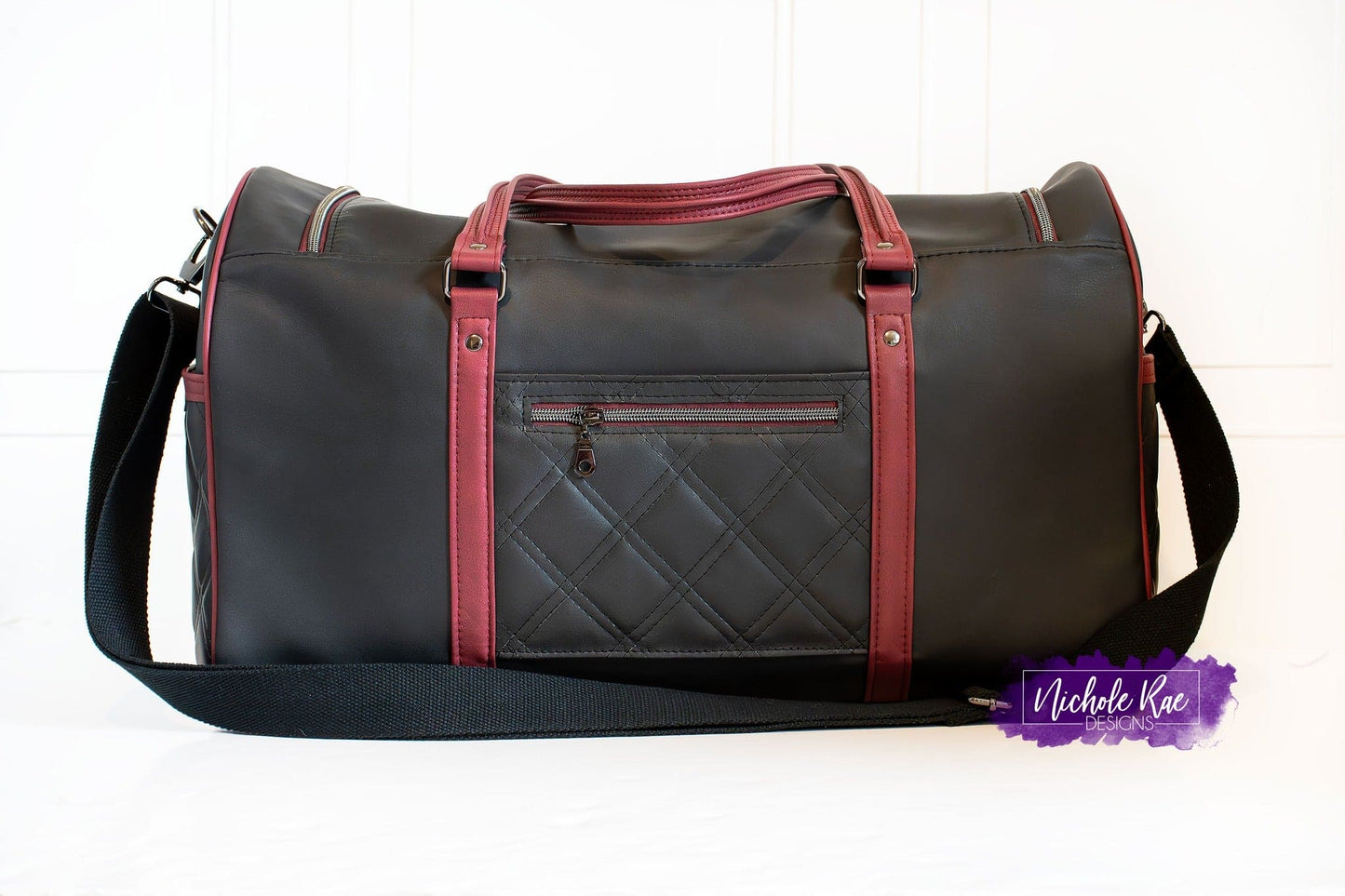 The Johnnie B Travel Bag Pattern (SVG, Projector Files & Video Included)