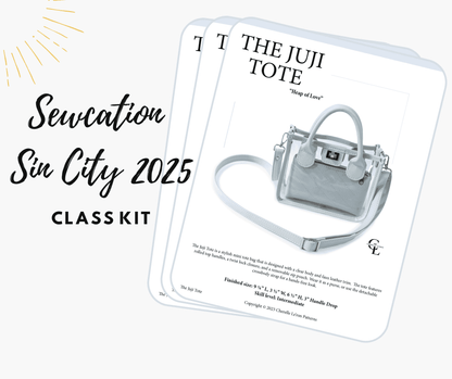 The Juji Tote Class Kit for Sewcation Sin City 2025