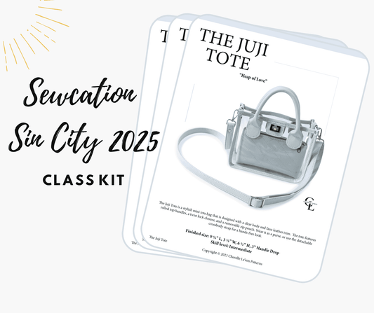 The Juji Tote Class Kit for Sewcation Sin City 2025