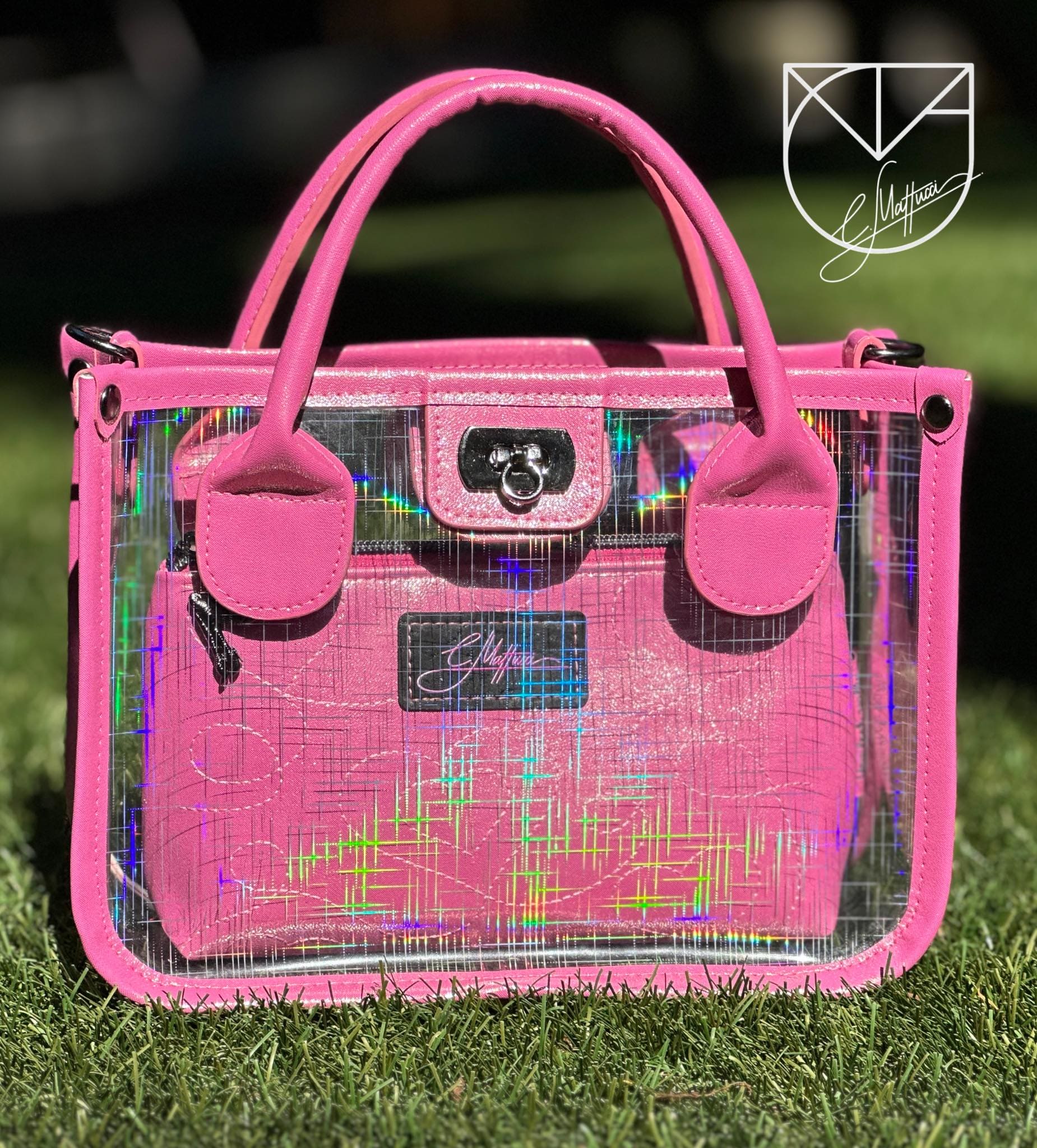 Handbag Murah - LV CLASSIC SHOPPING BEG TRANSPARENT JELLY