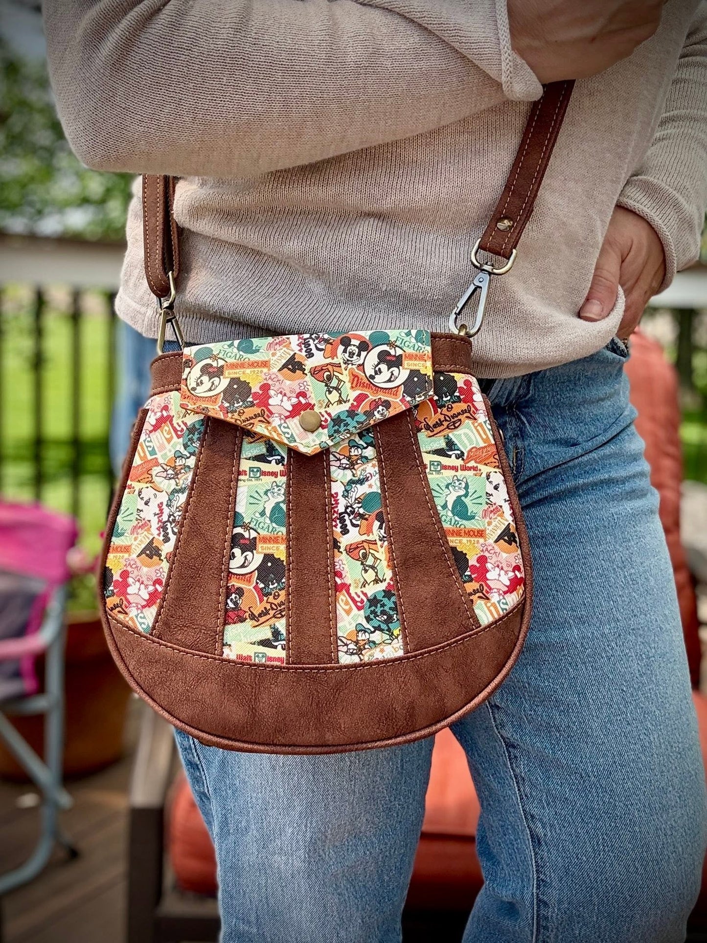 Tatum Crossbody PDF Sewing Pattern (SVG Files, Instructions & Video Tutorial Included)