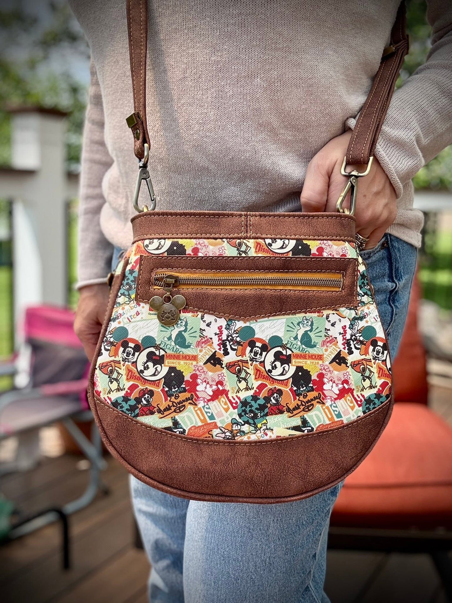 Tatum Crossbody PDF Sewing Pattern (SVG Files, Instructions & Video Tutorial Included)