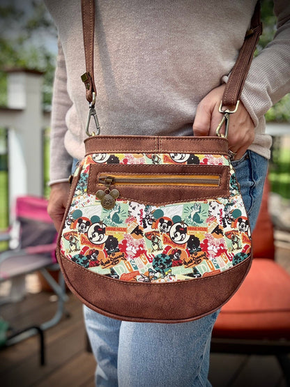 Tatum Crossbody PDF Sewing Pattern (SVG Files, Instructions & Video Tutorial Included)