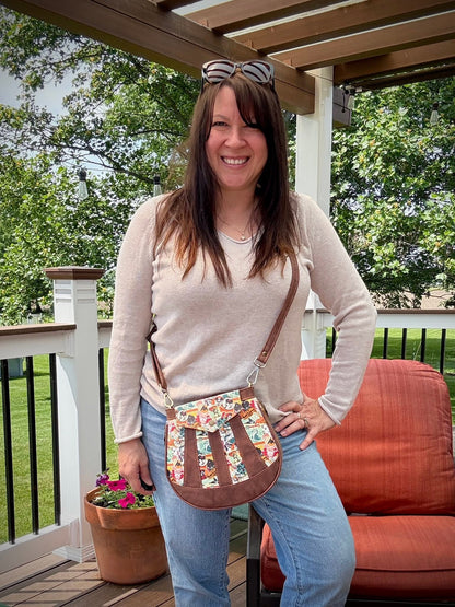 Tatum Crossbody PDF Sewing Pattern (SVG Files, Instructions & Video Tutorial Included)