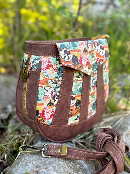 Tatum Crossbody PDF Sewing Pattern (SVG Files, Instructions & Video Tutorial Included)