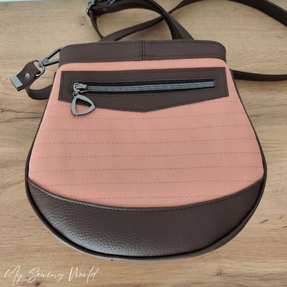 Tatum Crossbody PDF Sewing Pattern (SVG Files, Instructions & Video Tutorial Included)