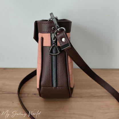 Tatum Crossbody PDF Sewing Pattern (SVG Files, Instructions & Video Tutorial Included)
