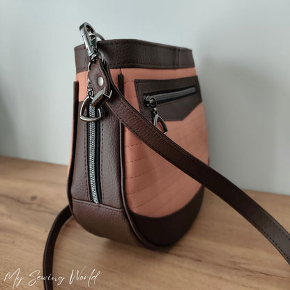Tatum Crossbody PDF Sewing Pattern (SVG Files, Instructions & Video Tutorial Included)
