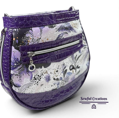 Tatum Crossbody PDF Sewing Pattern (SVG Files, Instructions & Video Tutorial Included)