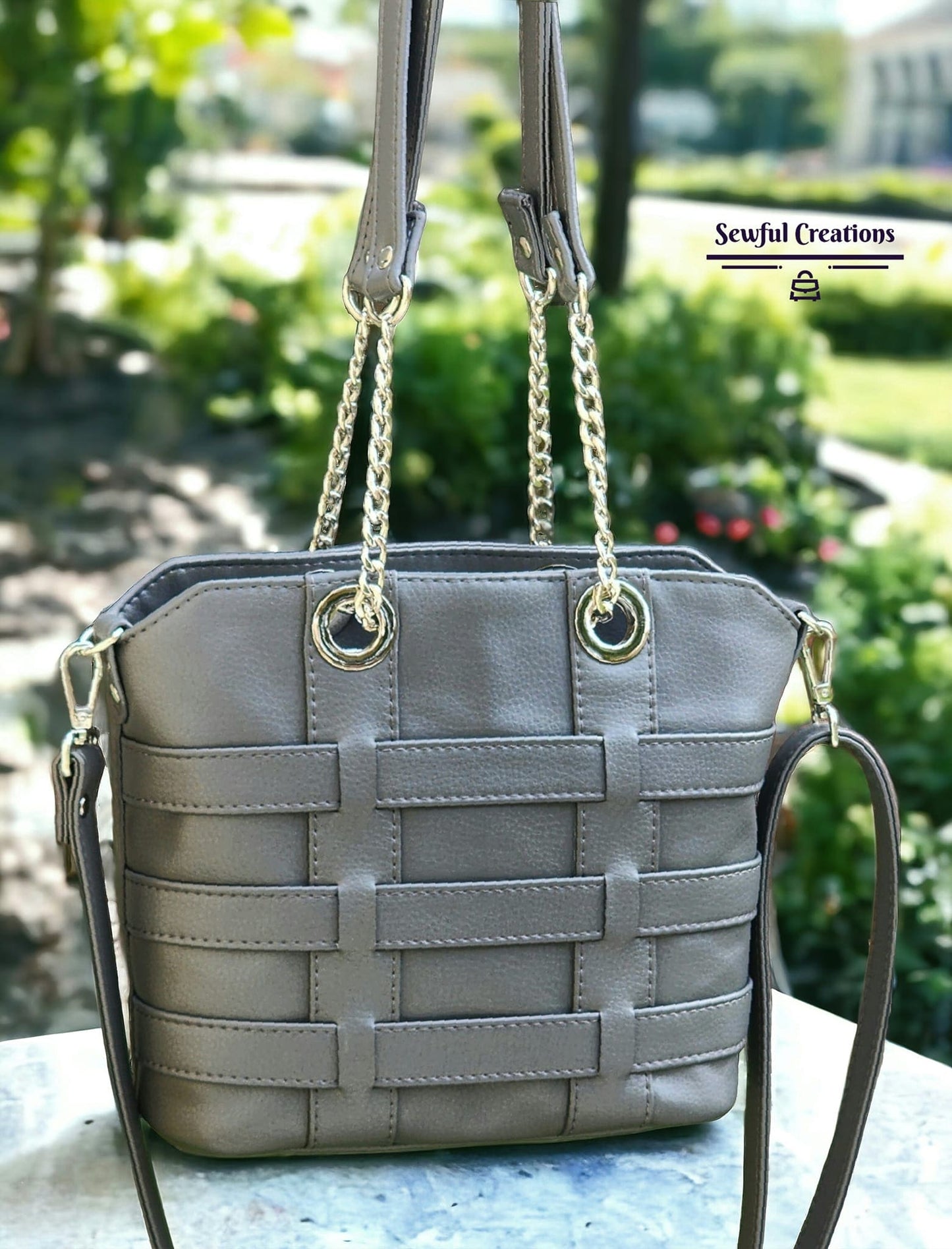 The Berlyn Bag PDF Pattern (SVG, Projector Files & Video Included)
