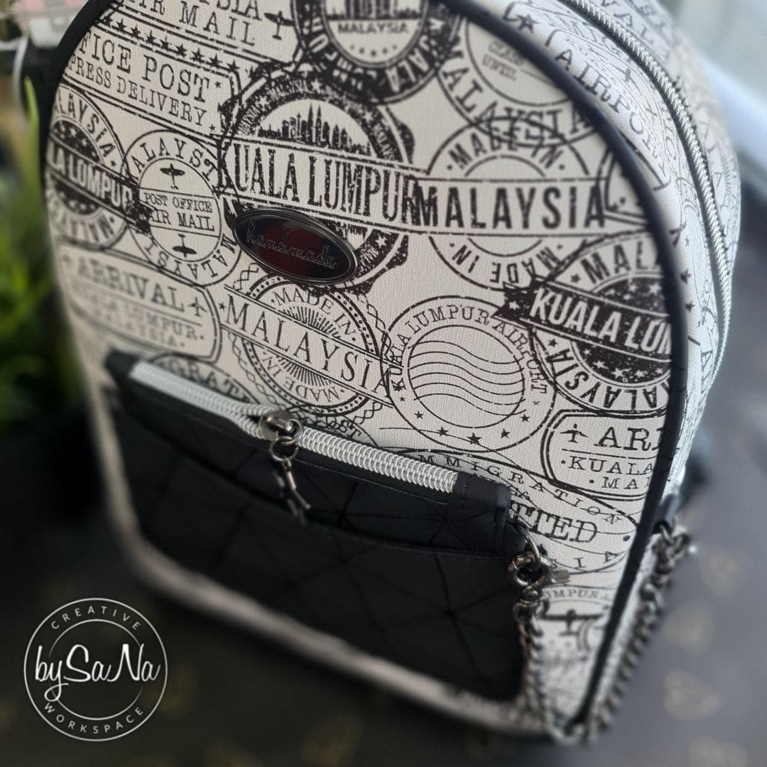 The Aimani Backpack PDF Pattern (SVG, Projector Files & Video Included)