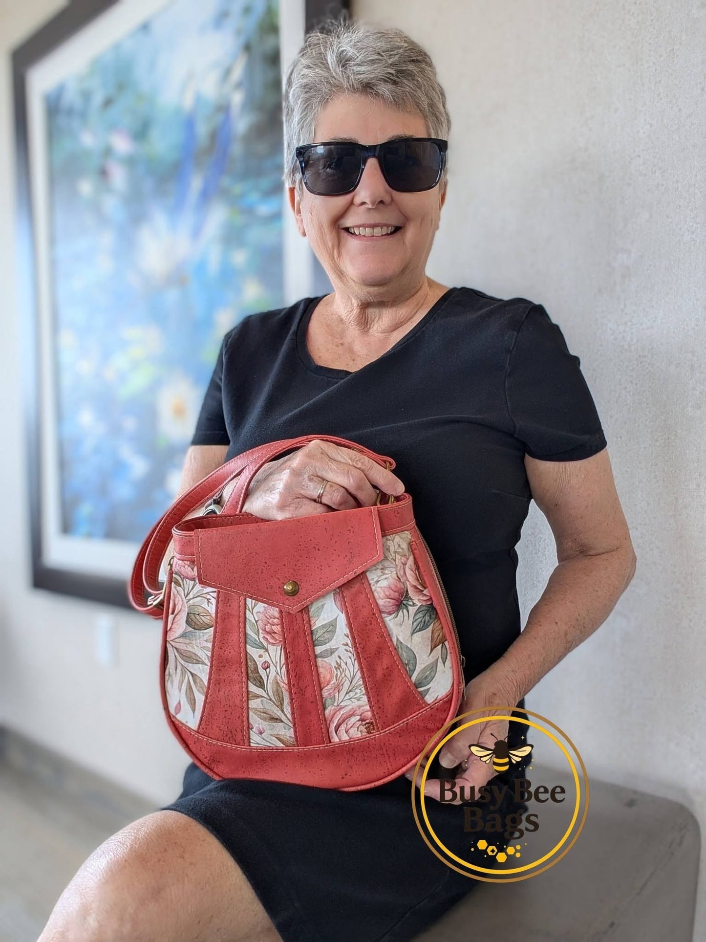 Tatum Crossbody PDF Sewing Pattern (SVG Files, Instructions & Video Tutorial Included)